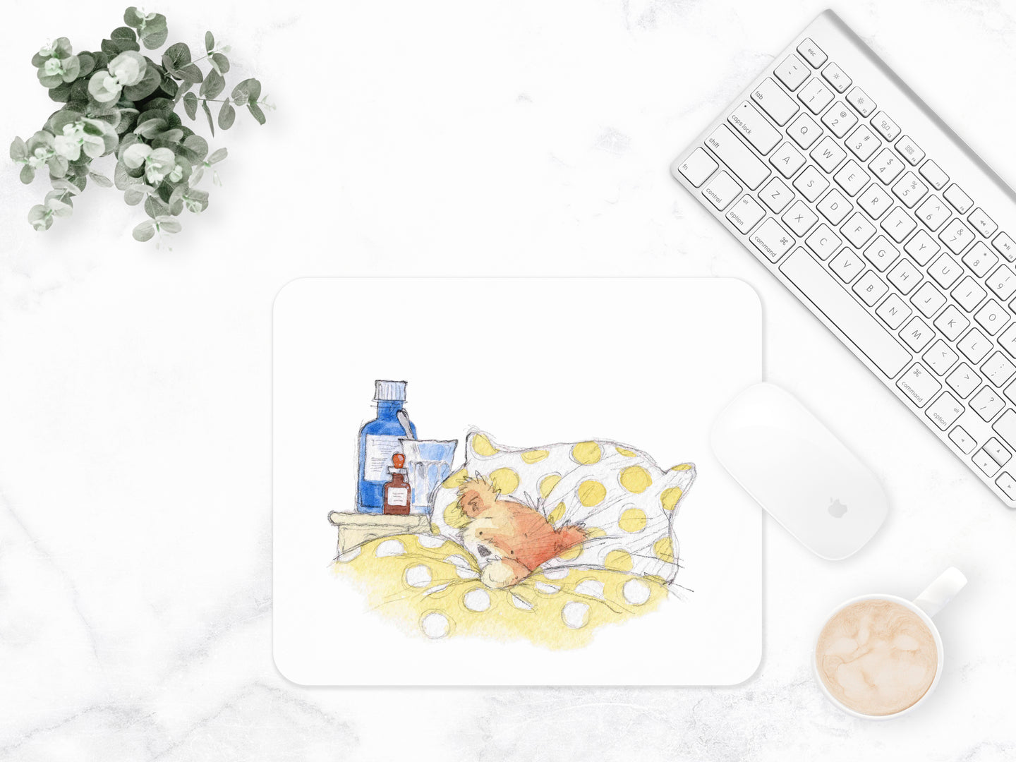 Mousepad Get Well Soon